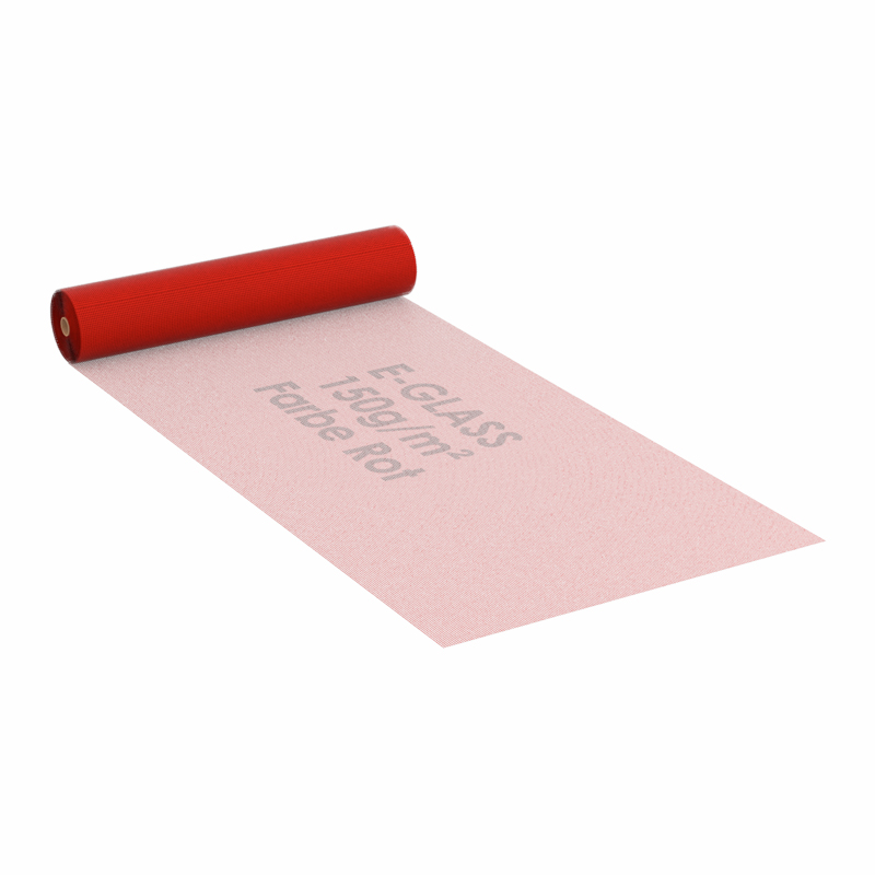 Armierungsgewebe 150g/m² – E-GLASS Farbe Rot