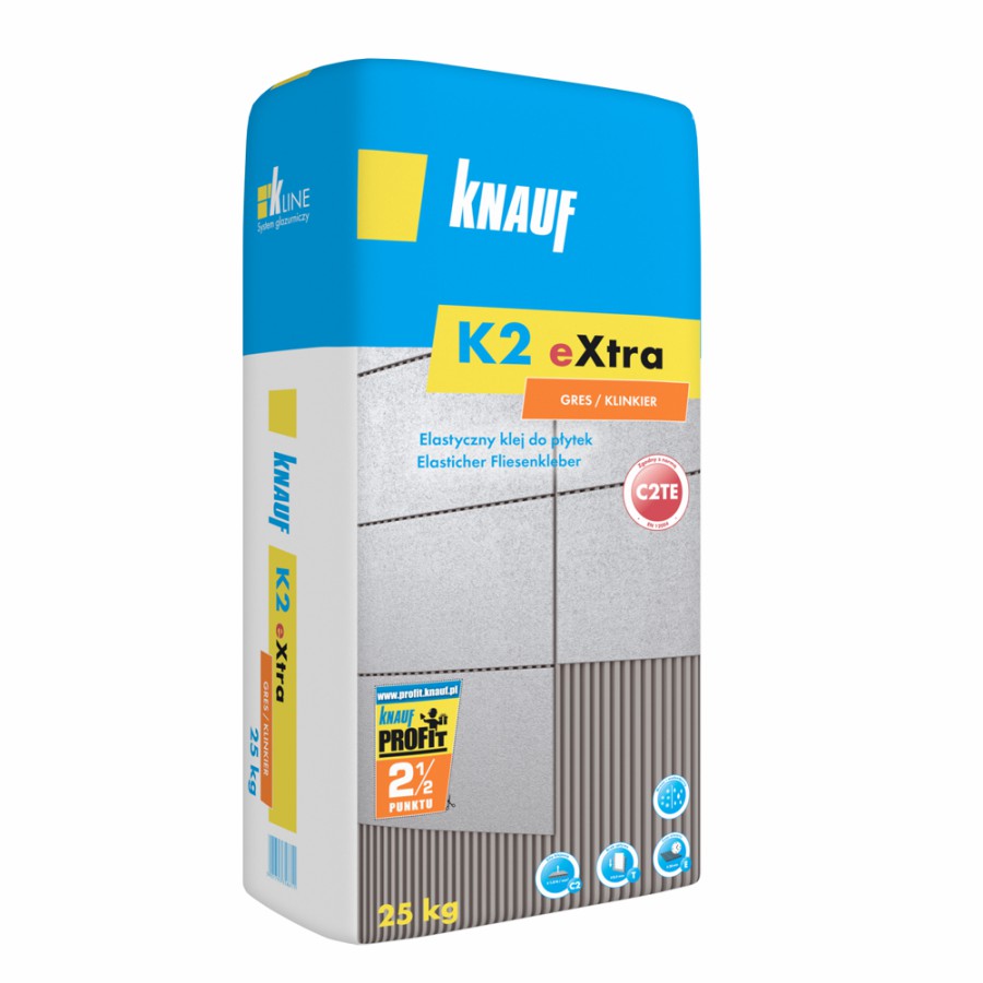 Fliesenkleber K2 Extra Steingut / Klinker